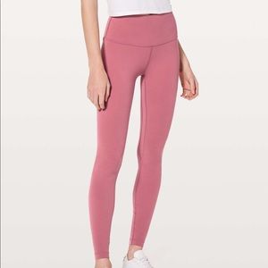 Lululemon Align Legging MOSS ROSE Size 4, 25”